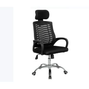 High Mesh Office Desk Chair – Black