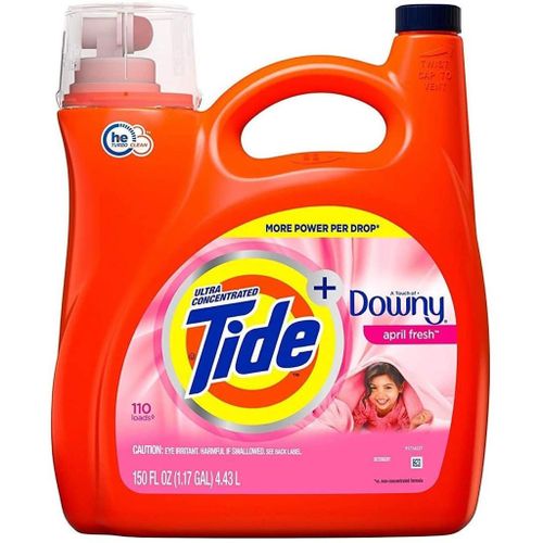 Tide Plus Downy Laundry Liquid Detergent - 4.43L