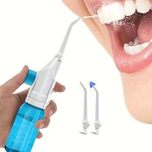 Portable Water Flosser & Toothbrush Combo